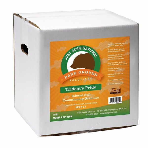 Just Scentsational Trident'S Pride 15 Pound Box Of Soil Conditioning Granules By Bare Ground TP-15BX